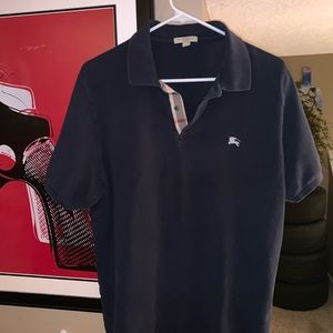 Vintage Burberry 2 button Polo Shirt
